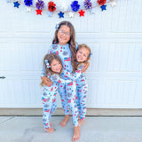 KIDS IN AMERICA TWO PIECE BAMBOO JAMMIES